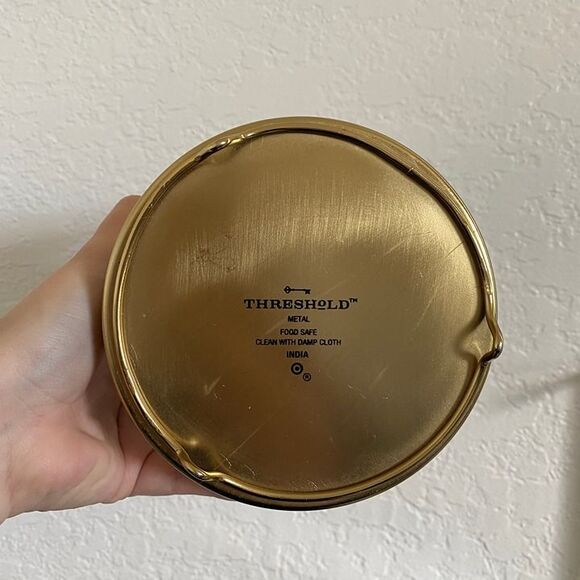 Target Threshold Gold Metal Wire Kitchen Utensils Holder / Storage Basket - Picture 5 of 5